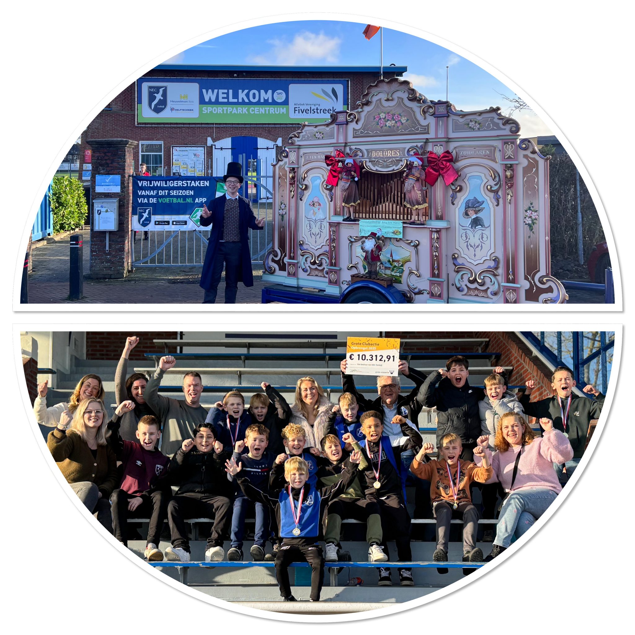 Jeugd NEC Delfzijl haalt ruim €10000 binnen met GCA!!  HOE DAN?