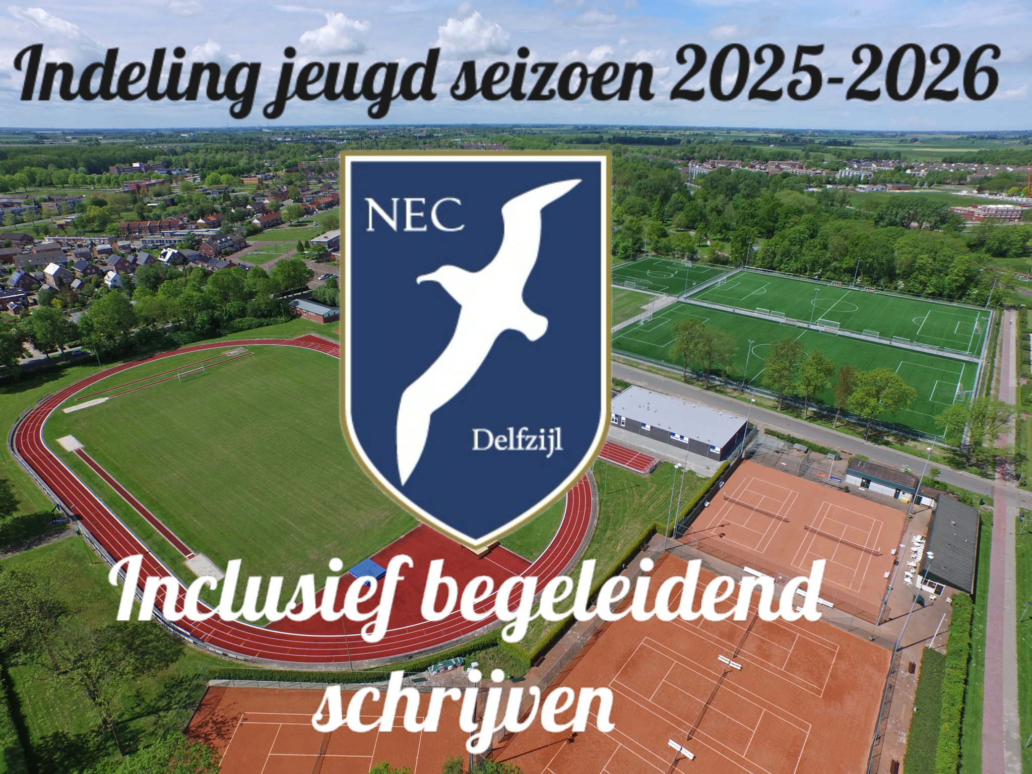 Indeling jeugd seizoen 2025-2026 incl. begeleidend schrijven