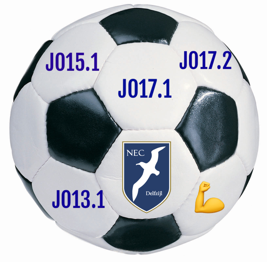 Jeugdteams op kampioenskoers