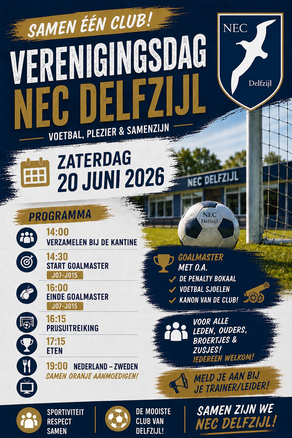 ⚽💙 VERENIGINGSDAG NEC DELFZIJL 💙⚽
