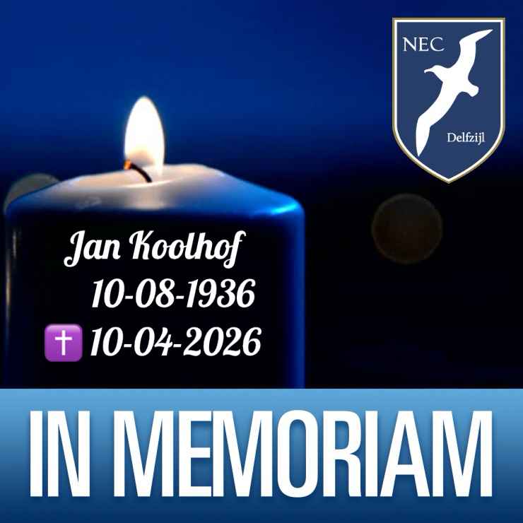 Bericht van overlijden Jan Koolhof