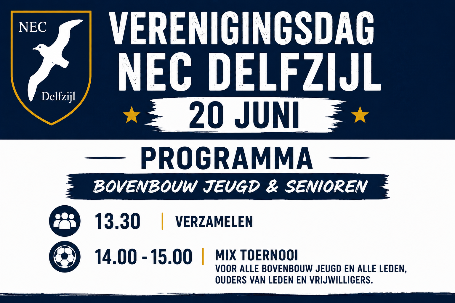 🔵⚪ MIXTOERNOOI BOVENBOUWJEUGD & SENIOREN ⚪🔵